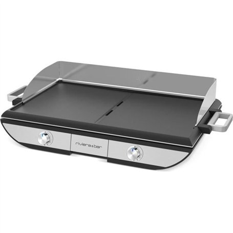 Plancha RIVIERA & BAR - QPL650 - Surface de cuisson 50 x 30cm - 6 a 8 personnes - 2300W