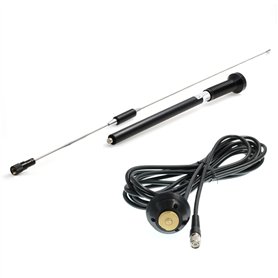 DRRI Antenne radio 450-470 MHz avec câble connecteur TNC 22720 pour instrument d'arpentage Trimble Leica GPS
