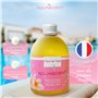 Aquascent - Parfum d'Eau Piscine et Spa FLEUR DE TIARE - Concentré 250ml : élimine les odeurs, préserve l'eau claire, sans alcoo