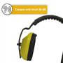 OZAKI - Kit Protection 9102130 - Tronçonnage & Débroussaillage - Casque Anti Bruit 26dB, Ecran De Protection Grillagé Relevable 