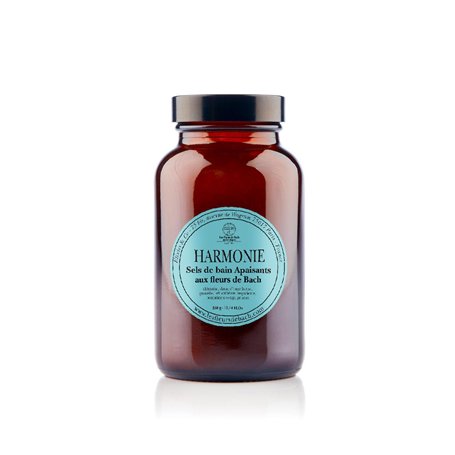 Elixirs & Co - Sels de Bain aux Fleurs de Bach - Harmonie - Soins du Corps Naturels - 300g