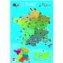 Bouchut Grandremy Salle de classe Poster pedagogique en PVC - 76x52 cm - La France