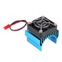 Dissipateur Thermique de Moteur 540/550/3650 avec Ventilateur de Refroidissement, dissipateur Thermique pour Moteur de Voiture é