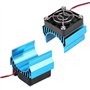 Dissipateur Thermique de Moteur 540/550/3650 avec Ventilateur de Refroidissement, dissipateur Thermique pour Moteur de Voiture é
