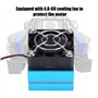 Dissipateur Thermique de Moteur 540/550/3650 avec Ventilateur de Refroidissement, dissipateur Thermique pour Moteur de Voiture é