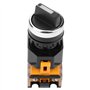 Commutateur de sélection, LA38-20X3 Commutateur rotatif 3 positions 2NO pour contacteur de démarrage électromagnétique, 220/380v