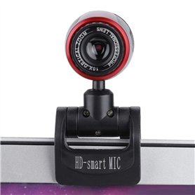 Webcam avec Microphone Plug and Play HD Caméra d'ordinateur pour PC