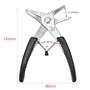 1pc Pince à Circlips à Double Usage Retrait De L'Outil De RéAssemblage Pour Circlips Internes et Externes