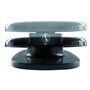 Unilux Chocolate Repose-pieds Ergonomique Fonctionnel Réglable en Hauteur et Inclinaison 42 x 32 x 10 cm Noir
