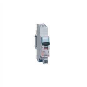 406783 Disjoncteur phase neutre 1P+N 16A Courbe C - 4.5/6kA - Bornes AUTO - 1 module - Legrand DNX3