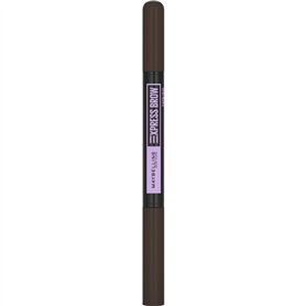 Maybelline New York - Crayon à Sourcils - Express Brow Satin Duo Crayon et Poudre - Teinte : Black Brown (05)