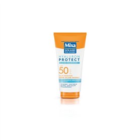 Mixa Solaire Peau Sensible - Crème Solaire Invisible à l'Acide Hyaluronique - Haute Protection SFP50 UVA