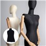 Scicalife Mannequin Coton Tissu Couverture Modèle Féminin Top Modèle De Couverture Accessoires Robe Forme Couverture du Haut du 