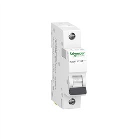 Schneider Electric A9K02116 Disjoncteur K60N 1P 16 A caractéristiques C 6 kA Blanc 16 A C