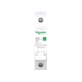 Schneider Electric Disjoncteur RESI9 1P 10A B 6KA R9F23110