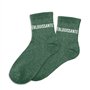 Chaussettes vertes paillettes "Eblouissante"
