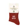 STC, Chaussettes paillettes courtes - Bad Bitch (taille unique 36-42)