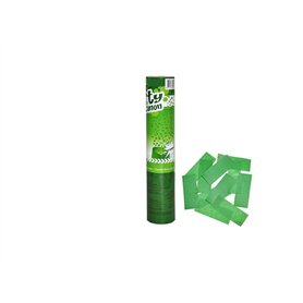 LP Divertissements Lot de 12 - Canon à confettis Papier Vert 20cm