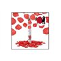 LP Divertissements Lot de 6 - Canon à confettis Papier pétales Rose Rouge 40cm