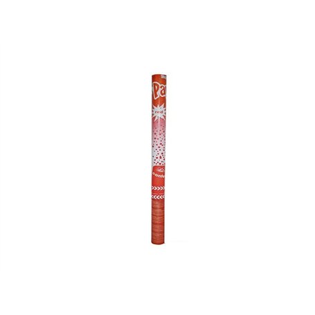 LP Divertissements Lot de 6 - Canon à confettis Papier Rouge 60cm