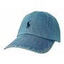 Ralph Lauren Classic Sport Casquette de baseball en denim Bleu délavé Taille unique