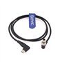 Eonvic Câble d'alimentation pour appareils photo Atomos Ninja V Zwo ASI refroidi PD USB 3.1 de type C vers prise d'alimentation 