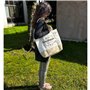 Sac Belle-Maman au top | Cabas de Plage Courses Coton et Toile de Jute Idée Cadeau Femme