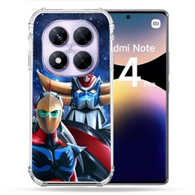 Cokitec Coque Renforcée pour Xiaomi Redmi Note 14 Pro 4G Manga Goldorak