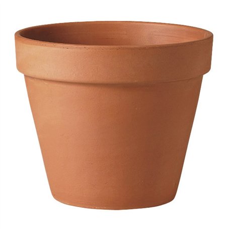 LiveMoor Lot de 15 grands pots de fleurs en terre cuite