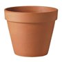 LiveMoor Lot de 15 grands pots de fleurs en terre cuite