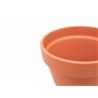 LiveMoor Lot de 15 grands pots de fleurs en terre cuite