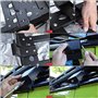 ZXHHXEB Voiture Toit Étagère,pour Suzuki Jimny JB64 JB74 2019-2023 Aluminium Croix Barres Balustrade Transporteur, Charger Trans