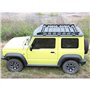 ZXHHXEB Voiture Toit Étagère,pour Suzuki Jimny JB64 JB74 2019-2023 Aluminium Croix Barres Balustrade Transporteur, Charger Trans
