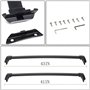 ZXHHXEB Voiture Toit Étagère,pour CRV CRV 2018-2022 2023 2024 Aluminium Croix Barres Balustrade Transporteur, Charger Transporte