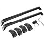 pour BMW X1 U11 2022 2023 Aluminium Croix Barres Balustrade Transporteur