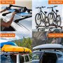 ZXHHXEB Voiture Toit Étagère,pour Ford Focus Hatchback 2012-2015 Aluminium Croix Barres Balustrade Transporteur, Charger Transpo