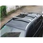 pour Fiat 500X SUV 2015-2020 Aluminium Croix Barres Balustrade Transporteur