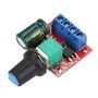 Akozon 5V-28V 5A 90W Contrôleur de commutateur de commande de vitesse de moteur à courant continu (PWM) Gradateur de régulateur 