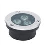 Très Mince Spot LED Piscine Encastrable Terrasse de Jardin 3W Spot LED Exterieur IP68 Étanche Acier Inoxydable 304 Extérieur