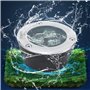 Très Mince Spot LED Piscine Encastrable Terrasse de Jardin 3W Spot LED Exterieur IP68 Étanche Acier Inoxydable 304 Extérieur, Pe