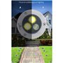 Très Mince Spot LED Piscine Encastrable Terrasse de Jardin 3W Spot LED Exterieur IP68 Étanche Acier Inoxydable 304 Extérieur, Pe