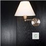 Interrupteur de minuterie murale, AC110-250V Extérieur LED Interrupteur de minuterie à retard de contact tactile 16 niveaux Para