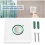 Interrupteur de minuterie murale, AC110-250V Extérieur LED Interrupteur de minuterie à retard de contact tactile 16 niveaux Para