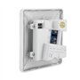 Interrupteur de minuterie murale, AC110-250V Extérieur LED Interrupteur de minuterie à retard de contact tactile 16 niveaux Para