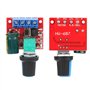 Contrôleur de Vitesse de Moteur PWM, Moteur Courant Continu Contrôleur, Régulateur de Vitesse de Moteur CC 5V-28V 5A Pwm, Contrô