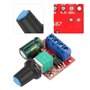 Contrôleur de Vitesse de Moteur PWM, Moteur Courant Continu Contrôleur, Régulateur de Vitesse de Moteur CC 5V-28V 5A Pwm, Contrô