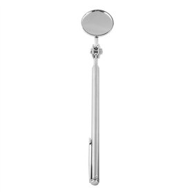 Outil de rétroviseur d'inspection télescopique Arbre de miroir réglable en acier inoxydable(30 * 600mm Pen Clip)+miroir telescop