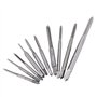 Jeu de Tarauds Métriques 10pcs Filetage Taraudage m1/m1.2/m1.4/m1.6/m1.7/m1.8/m2/m2.5/m3/m3.5 Mini Machine à Tarauder Le Filetag