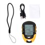 Wakects Altimètre barométrique numérique, multifonction numérique GPS Altimètre Baromètre Compas Portable Camping En Plein Air R