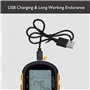 Wakects Altimètre barométrique numérique, multifonction numérique GPS Altimètre Baromètre Compas Portable Camping En Plein Air R